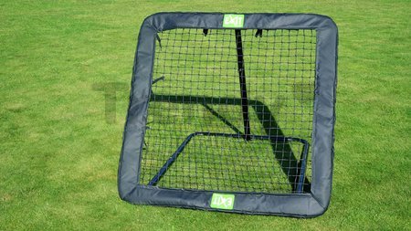 Odrazová sieť futbalová Kickback rebounder Exit Toys veľká polohovateľná oceľový rám 124*124 cm