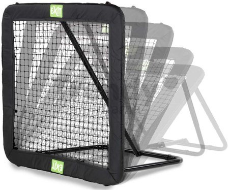 Odrazová sieť futbalová Kickback rebounder Exit Toys veľká polohovateľná oceľový rám 124*124 cm