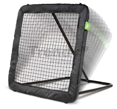 Odrazová sieť futbalová Kickback rebounder L Exit Toys veľká polohovateľná oceľový rám 124*124 cm ET43031010
