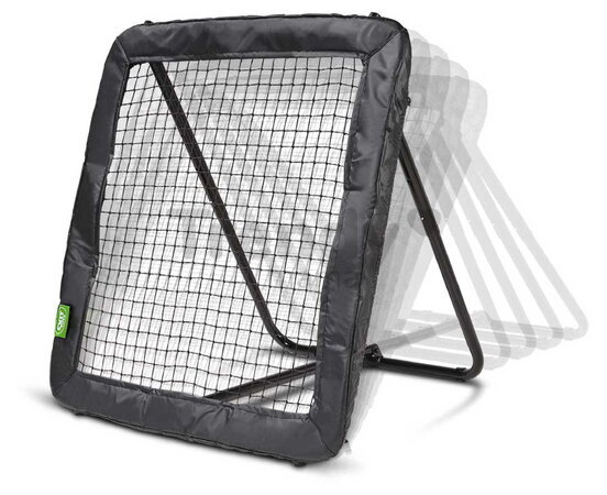 Odrazová sieť futbalová Kickback rebounder L Exit Toys veľká polohovateľná oceľový rám 124*124 cm ET43031010