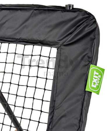 Odrazová sieť futbalová Kickback rebounder L Exit Toys veľká polohovateľná oceľový rám 124*124 cm ET43031010
