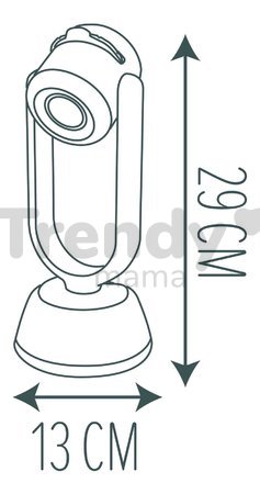 Kreslenie so svetelným projektorom Drawing Light Smoby s 3 modulmi s nastaviteľnou hĺbkou ostrosti 192 ilustračných vzorov od 4 rokov