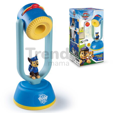 Kreslenie so svetelným projektorom Paw Patrol Drawing Projector Smoby s 2 modulmi s nastaviteľnou hĺbkou ostrosti 128 doplnkov od 4 rokov
