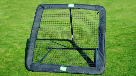 Odrazová sieť futbalová Kickback rebounder Exit Toys extra veľká polohovateľná oceľový rám 164*164 cm