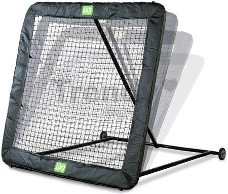 Odrazová sieť futbalová Kickback rebounder Exit Toys extra veľká polohovateľná oceľový rám 164*164 cm