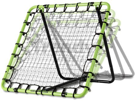 Odrazová sieť futbalová Tempo multisport rebounder Exit Toys polohovateľná oceľový rám 100*100 cm