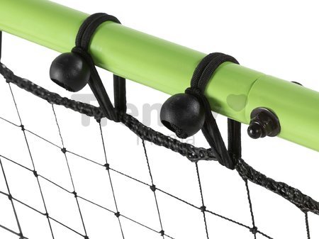 Odrazová sieť futbalová Tempo multisport rebounder Exit Toys polohovateľná oceľový rám 100*100 cm