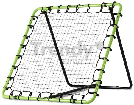 Odrazová sieť futbalová Tempo multisport rebounder Exit Toys polohovateľná oceľový rám 120*120 cm