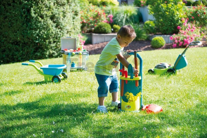 Vozík s náradím na záhradu Garden&Seasons Écoiffier so 6 doplnkami od 18 mes