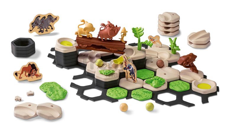 Guľôčková dráha Leví kráľ Štartovacia sada Junior Starter Set GraviTrax 71 dielikov s figúrkami