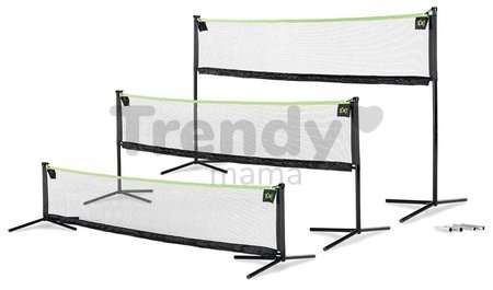 Multifunkčná sieť na loptové hry adjustable sport net Exit Toys 155*300 cm oceľový rám nastaviteľná výška