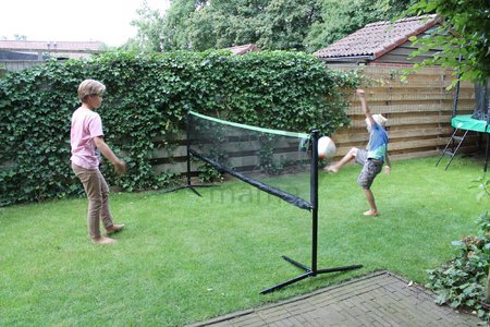 Multifunkčná sieť na loptové hry adjustable sport net Exit Toys 155*300 cm oceľový rám nastaviteľná výška
