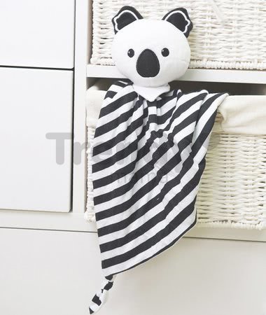 Maznáčik pre najmenších Koala Bamboo toTs-smarTrike Black&White z bambusu a bavlny