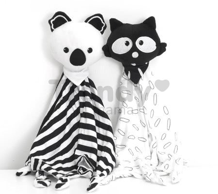 Maznáčik pre najmenších Koala Bamboo toTs-smarTrike Black&White z bambusu a bavlny