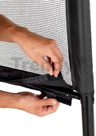 Multifunkčná sieť na loptové hry adjustable sport net Exit Toys 243*500 cm oceľový rám nastaviteľná výška