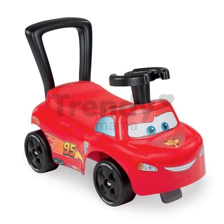 Odrážadlo a chodítko 2v1 Autá Smoby červené od 10 mes