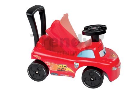 Odrážadlo a chodítko 2v1 Autá Smoby červené od 10 mes