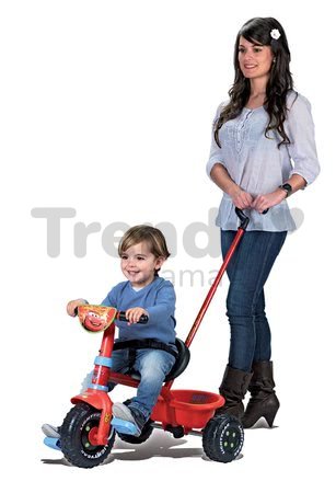 Trojkolka Autá Be Fun Smoby červeno-čierna od 15 mes