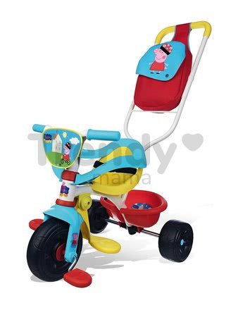 Trojkolka Prasiatko Peppa Pig Be Move Confort Smoby s ohrádkou od 10 mes