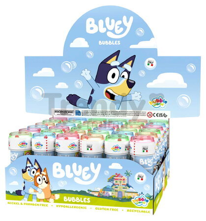 Bublifuk Bluey Bubble World Dulcop hypoalergénny bez niklu a parabénov