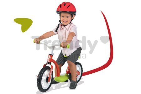 Balančné odrážadlo Learning Bike Smoby s nastaviteľnou výškou sedadla červeno-žlté od 24 mes