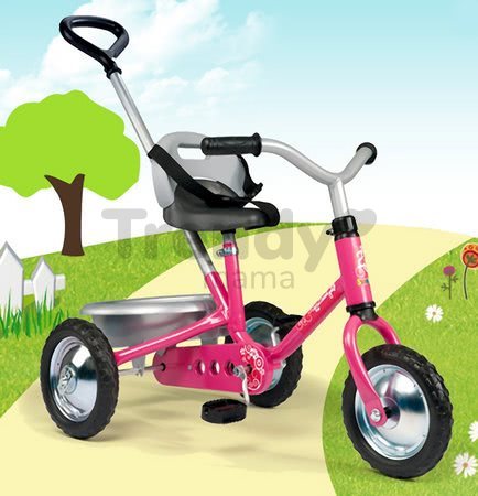 Reťazová trojkolka Zooky Classic Girl Smoby ružová od 16 mes