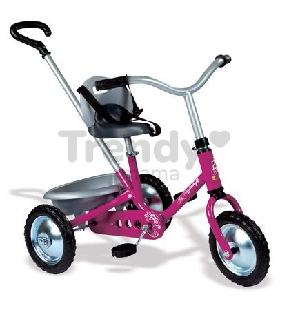 Reťazová trojkolka Zooky Classic Girl Smoby ružová od 16 mes