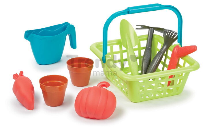 Košík s krhličkou Garden&Seasons Écoiffier a s potrebami na záhradu od 18 mes