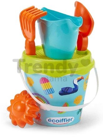 Vedro set zmrzlina Garden&Seasons Écoiffier s 18 cm krhlou 6 dielov s IML potlačou od 18 mes