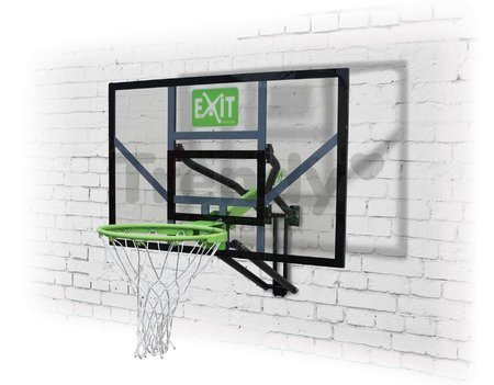 Basketbalová konštrukcia s doskou a košom Galaxy wall mount system Exit Toys oceľová uchytenie na stenu nastaviteľná výška