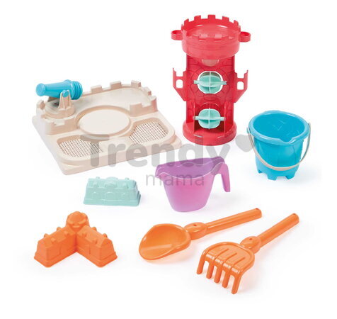 Pieskovisko stolík na vodu a piesok Sand & Water Table Écoiffier s dvojitým mlynom 9 doplnkov od 18 mes