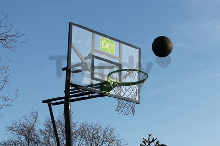 Basketbalová konštrukcia s doskou a košom Galaxy portable basketball Exit Toys oceľová prenosná nastaviteľná výška