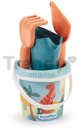 Vedro set Dino Bucket 12 cm Écoiffier zvieratká dinosaury 5 ks od 18 mes