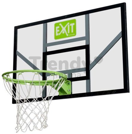 Basketbalová doska s košom Galaxy basketball backboard Exit Toys transparentný polykarbonát