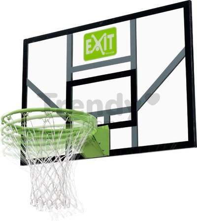 Basketbalová doska s flexibilným košom Galaxy basketball backboard Exit Toys transparentný polykarbonát