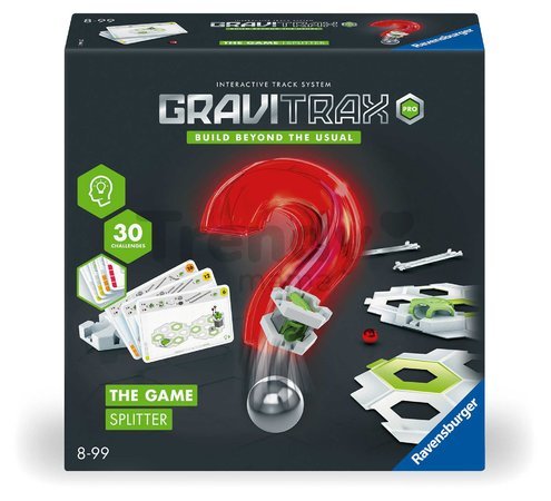 Guľôčková dráha Rozdeľovač The Game Splitter PRO GraviTrax 80 doplnkov a kartičky s 30 výzvami od 8 rokov