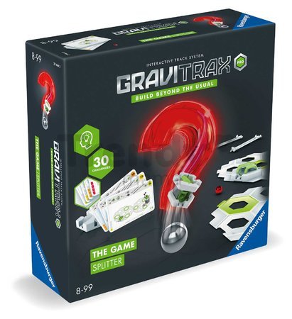 Guľôčková dráha Rozdeľovač The Game Splitter PRO GraviTrax 80 doplnkov a kartičky s 30 výzvami od 8 rokov