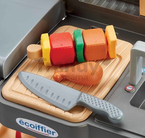 Záhradná kuchynka s grilom a pizzeria Garden&Seasons Summer Kitchen Écoiffier 27 dielov od 18 mes