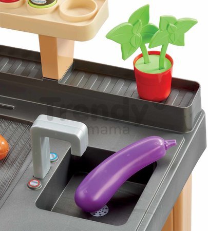Záhradná kuchynka s grilom a pizzeria Garden&Seasons Summer Kitchen Écoiffier 27 dielov od 18 mes