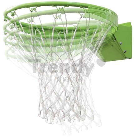 Basketbalový kôš flexibilný Galaxy basketball dunk hoop and net Exit Toys zelený