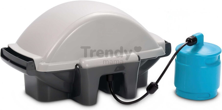 Grill de grădină Garden&Seasons Écoiffier cu hamburgeri și 19 accesorii de la 18 luni