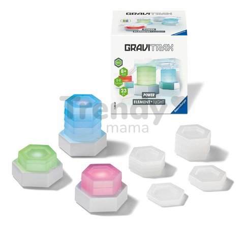 Rozšírenie pre guľôčkové dráhy Svetelné piliere Light Power GraviTrax elektronické 22 dielov od 8 rokov