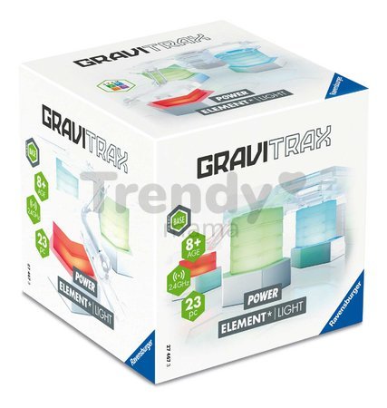 Rozšírenie pre guľôčkové dráhy Svetelné piliere Light Power GraviTrax elektronické 22 dielov od 8 rokov