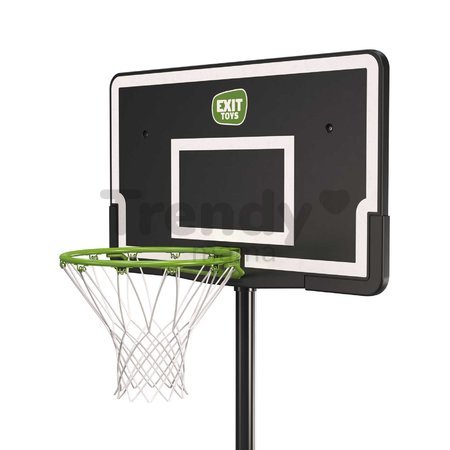 Basketbalový kôš so stojanom Novastar growable Exit Toys prenosný oceľová konštrukcia nastaviteľná výška koša od 125 do 305 cm