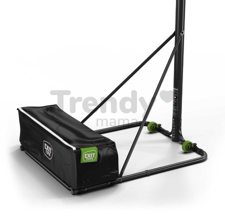 Basketbalový kôš so stojanom Novastar growable Exit Toys prenosný oceľová konštrukcia nastaviteľná výška koša od 125 do 305 cm