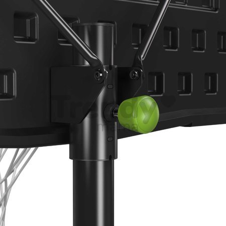 Basketbalový kôš so stojanom Novastar growable Exit Toys prenosný oceľová konštrukcia nastaviteľná výška koša od 125 do 305 cm