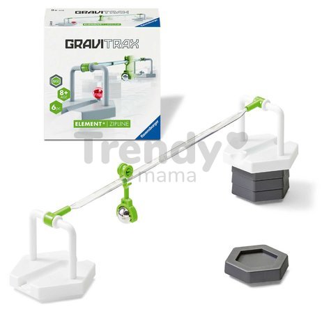 Rozšírenie pre guľôčkové dráhy Lanovka Zipline GraviTrax 6 dielov od 8 rokov