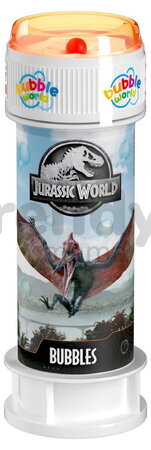 Bublifuk Jurský svet Bubble World Dulcop hypoalergénny bez niklu a parabénov
