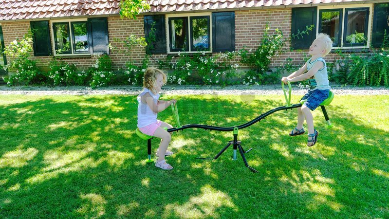 Obojstranná hojdačka 360° stupňové točenie Spinner 360 Exit Toys oceľová nehrdzavejúca