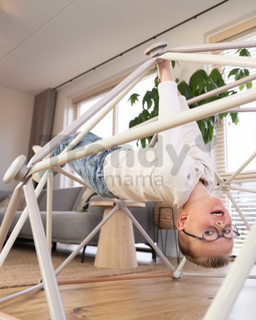 Preliezačka kupola Metal Climbing Dome Exit Toys do interiéru a exteriéru kovová konštrukcia priemer 190 cm od 3 rokov